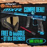 DYE MXR Marker + i5 Goggle + UL-S QT Barrel