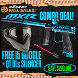 DYE MXR Marker + i5 Goggle + UL-S QT Barrel