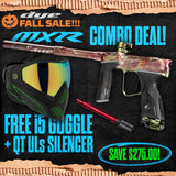 DYE MXR Marker + i5 Goggle + UL-S QT Barrel