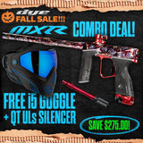 DYE MXR Marker + i5 Goggle + UL-S QT Barrel