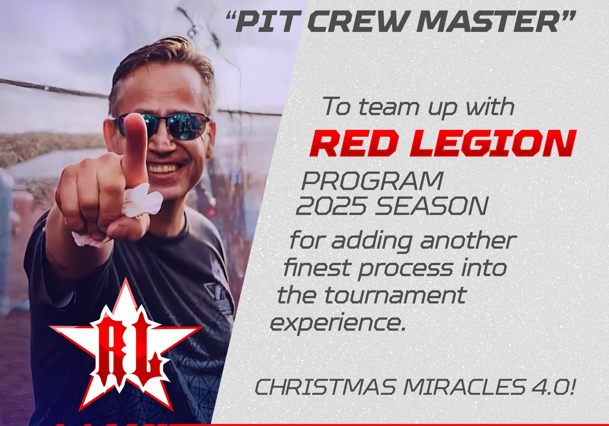 New Pit Crew Master