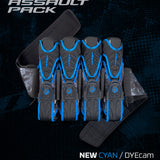 DYE Assault Pack Pro Harness - Dyecam Cyan 4+5