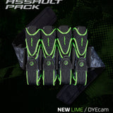 DYE Assault Pack Pro Harness - Dyecam Lime 4+5