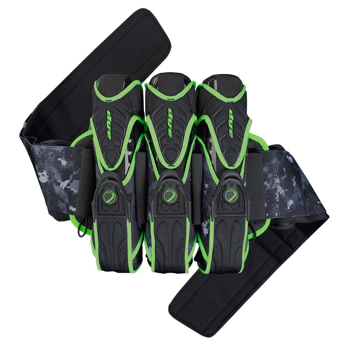 DYE Assault Pack Pro Harness - Dyecam Lime 3+4