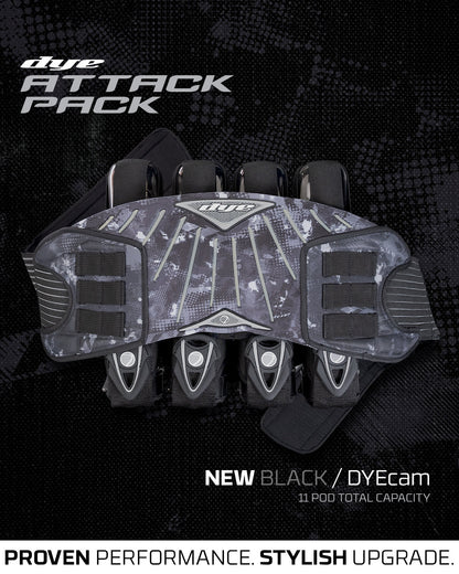 DYE Attack Pack Pro Harness - Black Dyecam