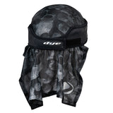 DYE × Halo Head Wrap - Skulls Black/Silver