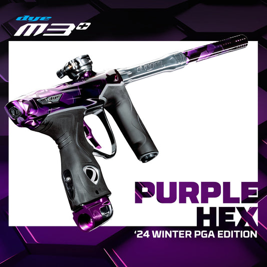 DYE M3+ Marker - HEX 3D Purple PGA - Special Edition