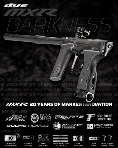 DYE MXR Marker - Darkness - Black/Black Dust