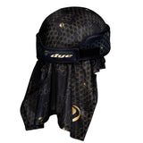 DYE × Halo Head Wrap - Hypercam Black/Gold