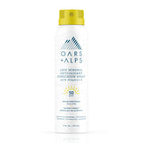 Oars + Alps 100% Mineral Antioxidant Sunscreen Spray with SPF 50