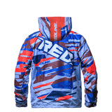RED Windbreaker Jacket - Digicamo