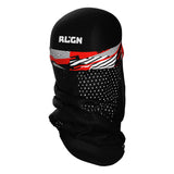 RLGN Action Skull Hood - Black/Red
