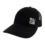 RLGN Split Panel Trucker - Cap Black