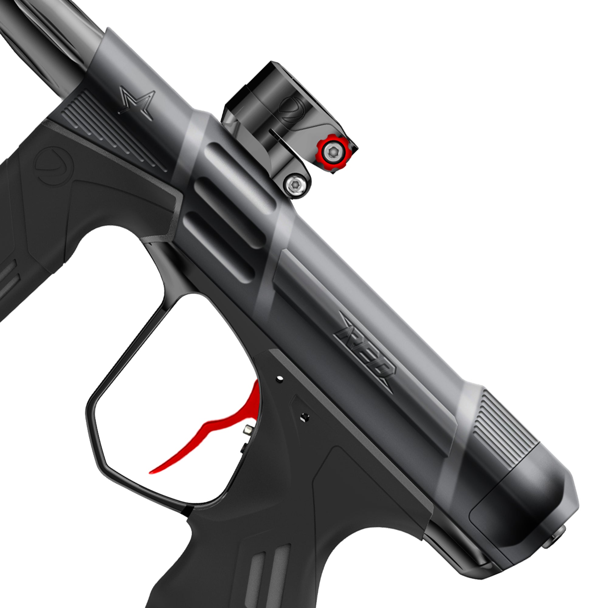 RLGN × DYE DSR RED Marker - Gun Metal – RLGN Paintball